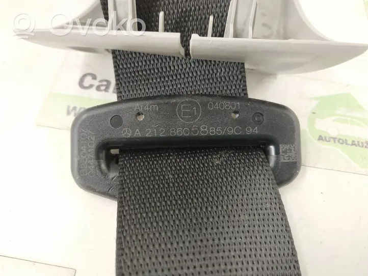 Mercedes-Benz E W212 Middle seatbelt (rear) 