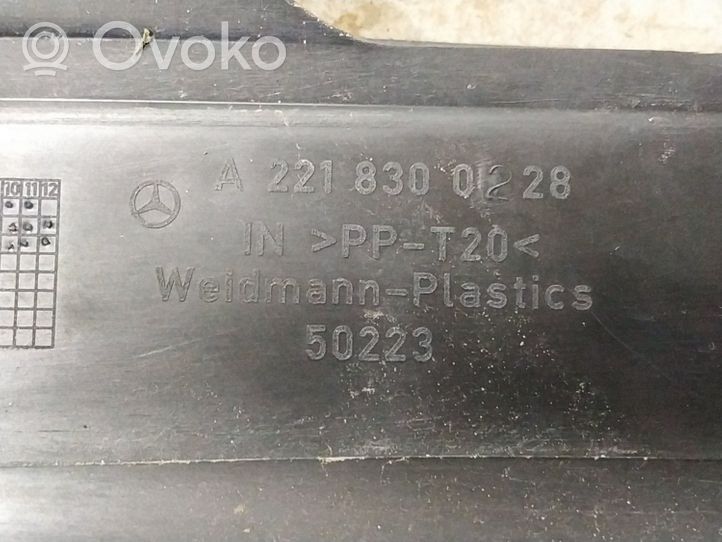 Mercedes-Benz S W221 Valytuvų apdaila (-os) 