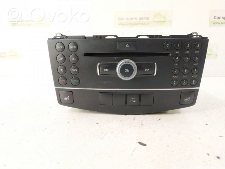 Mercedes-Benz C W204 Radio/CD/DVD/GPS-pääyksikkö 