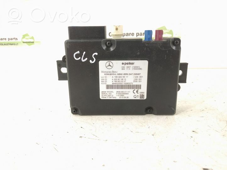 Mercedes-Benz CLS C218 X218 Phone control unit/module DALISID938