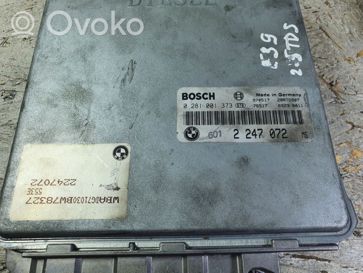 BMW 5 E39 Sterownik / Moduł ECU 2247072