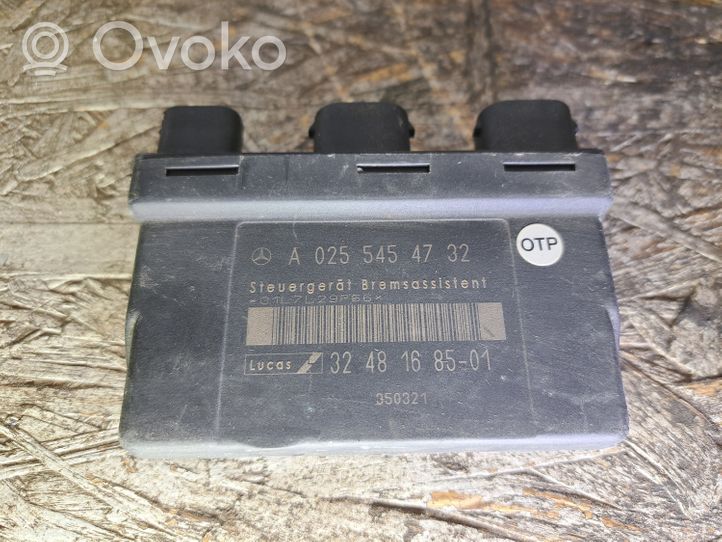 Mercedes-Benz E W210 Module de frein de stationnement A0255454732