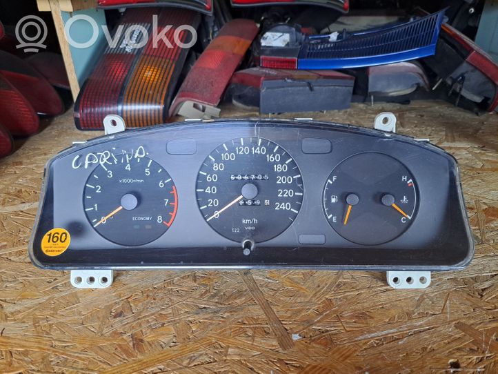 Toyota Carina T190 Compteur de vitesse tableau de bord 88481622