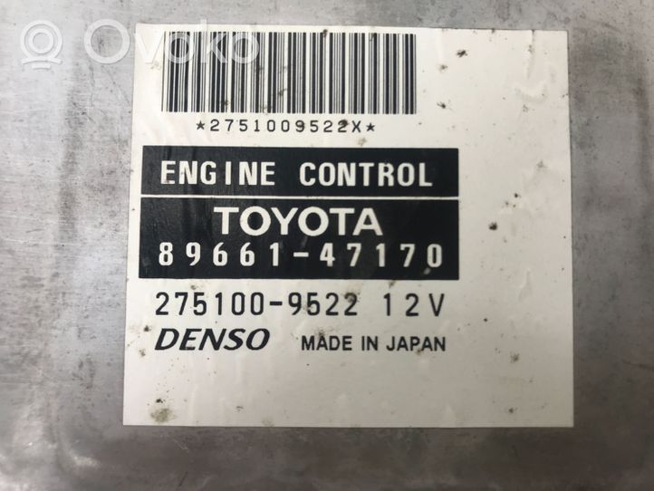 Toyota Prius (XW20) Calculateur moteur ECU 8966147170