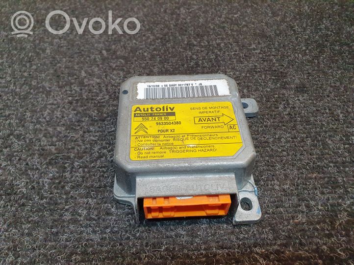 Citroen Xantia ABS vadības bloks 550740900