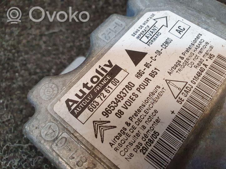 Citroen C4 I Gaisa spilvenu vadības bloks 603726100