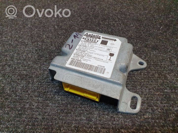 Renault Scenic I Module de contrôle airbag 550569000