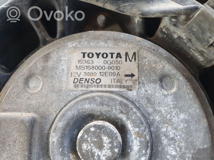 Toyota Corolla Verso AR10 Ventiliatorių komplektas 