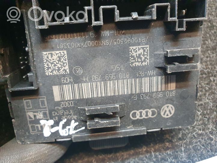 Audi A4 S4 B8 8K Unité de commande module de porte 8T0959793F