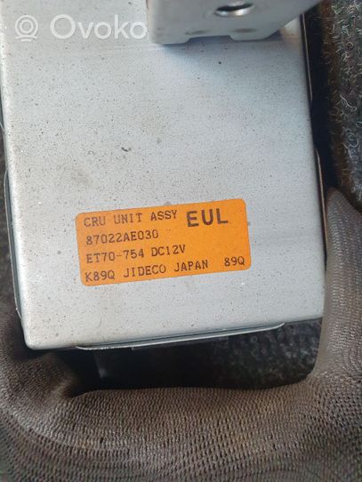 Subaru Legacy Muut ohjainlaitteet/moduulit 87022AE030