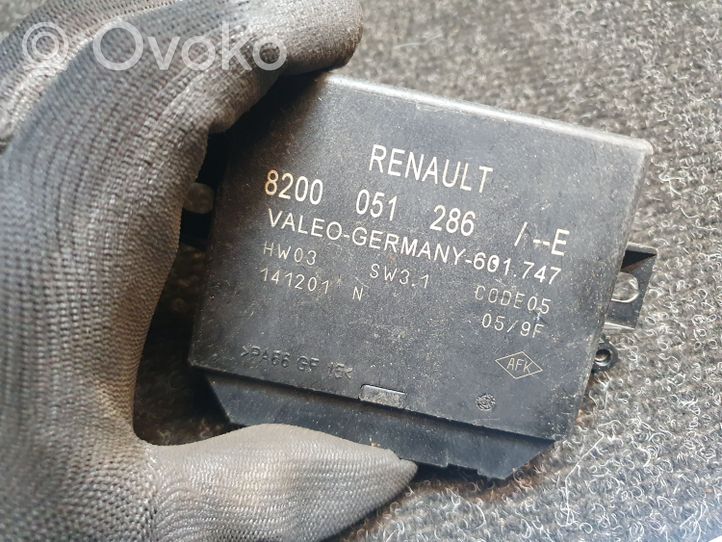 Renault Vel Satis Pysäköintitutkan (PCD) ohjainlaite/moduuli 8200051286