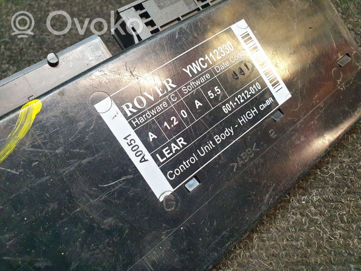 Rover 75 Sonstige Steuergeräte / Module YWC112330