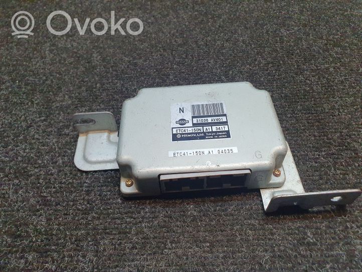 Nissan Primera Module de contrôle de boîte de vitesses ECU 31036AV401