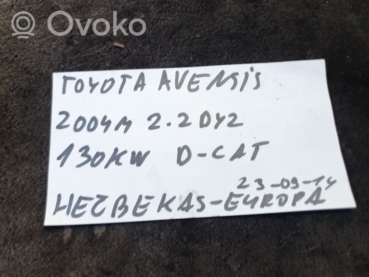 Toyota Avensis T250 Popielniczka tylna tunelu środkowego 7413002020