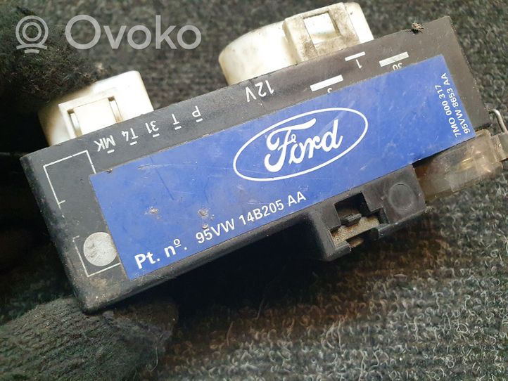 Ford Galaxy Przekaźnik / Modul układu ogrzewania wstępnego 95VW14B205AA