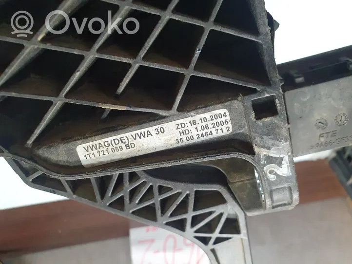 Volkswagen Touran I Clutch pedal 1T1721059BD