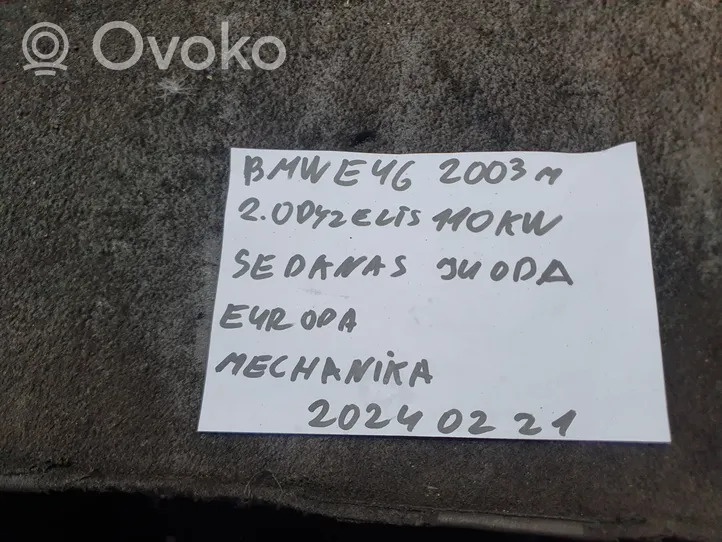 BMW 3 E46 Sterownik / Moduł ECU 0281010565