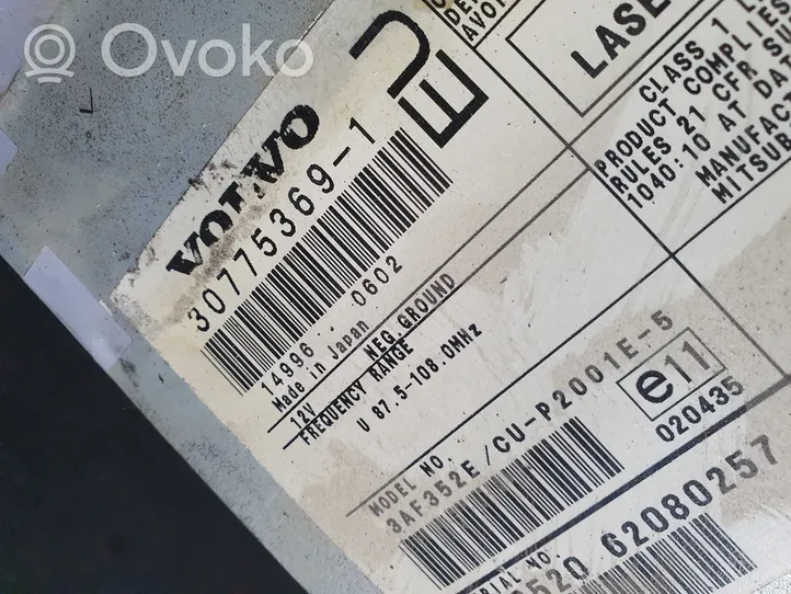 Volvo V70 Radio/CD/DVD/GPS-pääyksikkö 307753691