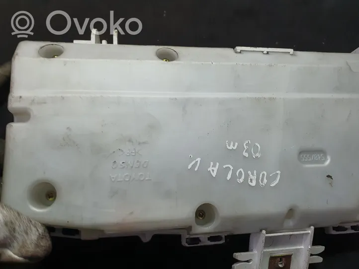 Toyota Corolla Verso E121 Compteur de vitesse tableau de bord 8380013150