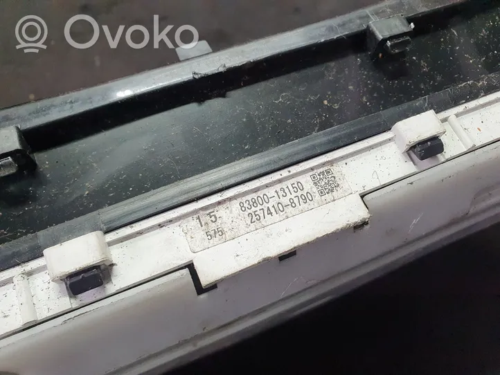 Toyota Corolla Verso E121 Compteur de vitesse tableau de bord 8380013150