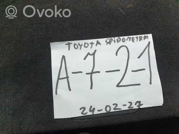 Toyota Avensis T250 Tachimetro (quadro strumenti) 8380005C00C