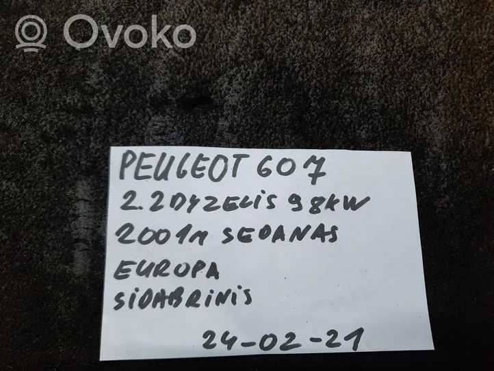 Peugeot 607 Ajotietokoneen ohjauskytkin 9633544177