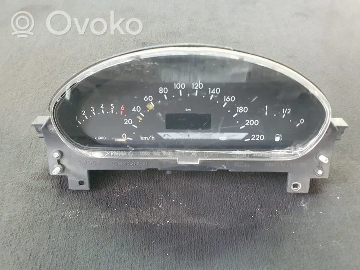 Mercedes-Benz A W168 Compteur de vitesse tableau de bord W1685403647