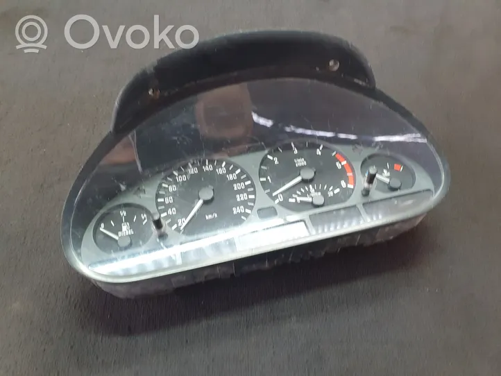 BMW 3 E46 Speedometer (instrument cluster) 0263606307