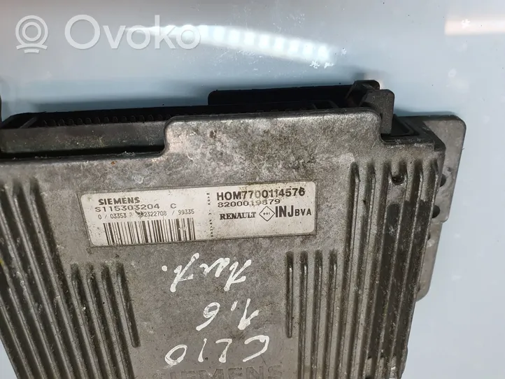 Renault Clio I Calculateur moteur ECU S115303204C