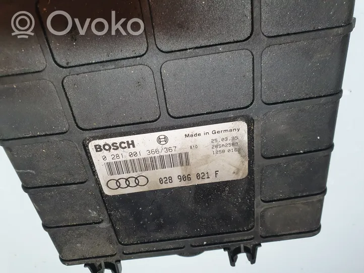 Audi A4 S4 B5 8D Unidad de control/módulo del motor 028906021F