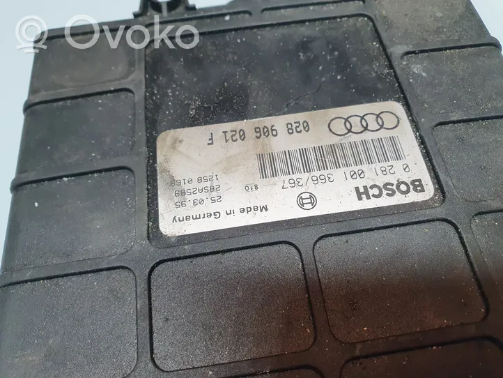 Audi A4 S4 B5 8D Unidad de control/módulo del motor 028906021F