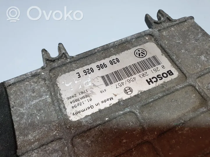 Volkswagen Polo III 6N 6N2 6NF Sterownik / Moduł ECU 030906026E