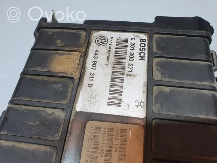 Volkswagen PASSAT B3 Sterownik / Moduł ECU 443907311D