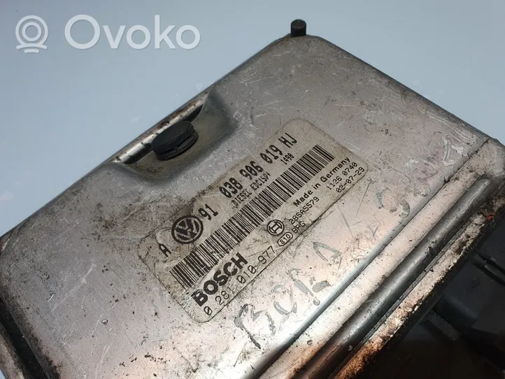 Volkswagen Bora Sterownik / Moduł ECU 038906019HJ