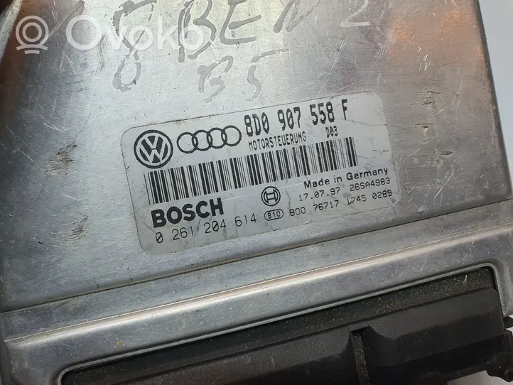 Volkswagen PASSAT B5 Motorsteuergerät/-modul 8D0907558F