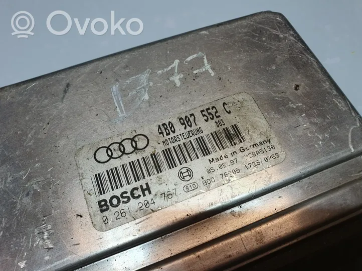 Audi A6 S6 C5 4B Variklio valdymo blokas 4B0907552C