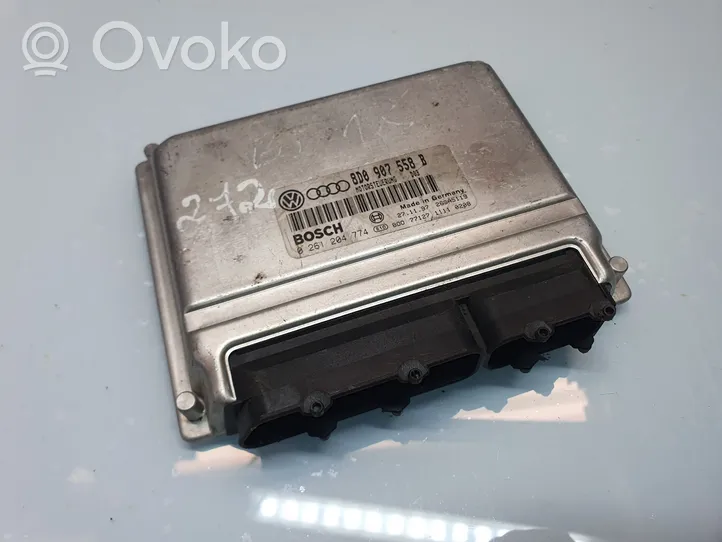 Audi A4 S4 B5 8D Sterownik / Moduł ECU 8D0907558B