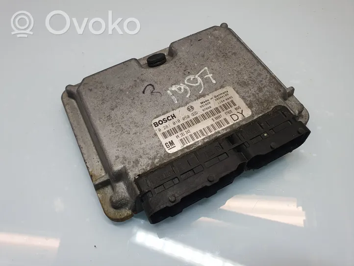 Opel Astra G Calculateur moteur ECU 09181243