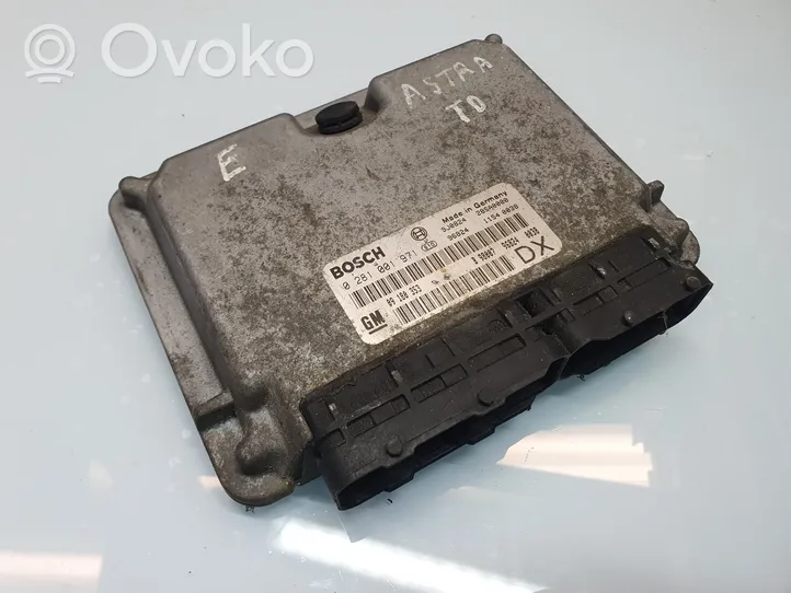 Opel Astra G Sterownik / Moduł ECU 09180353