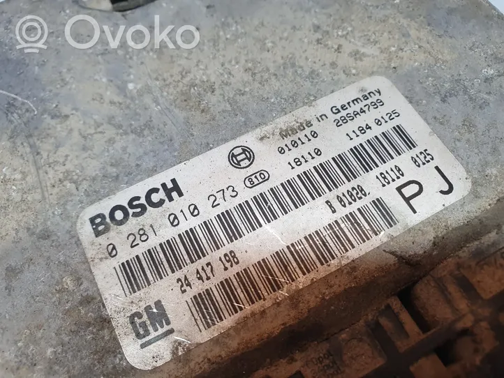 Opel Omega B2 Variklio valdymo blokas 24417198