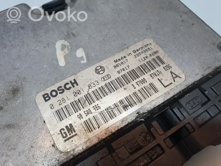 Opel Vectra B Moottorin ohjainlaite/moduuli 90508986