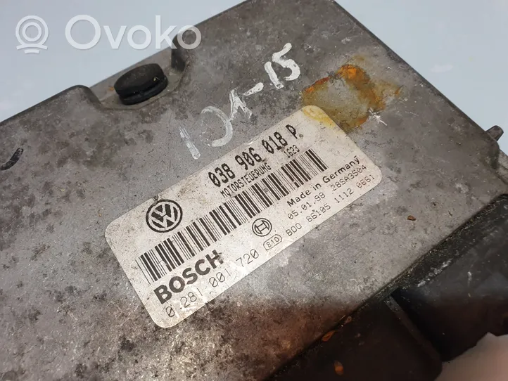 Volkswagen PASSAT B5 Engine control unit/module 038906018P