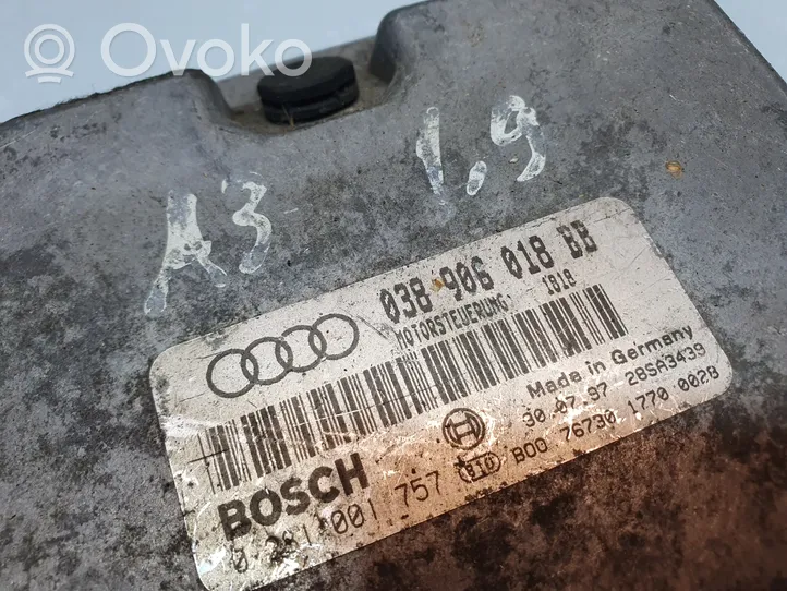 Audi A3 S3 8L Moottorin ohjainlaite/moduuli 038906018BB