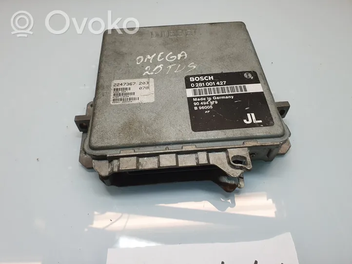 Opel Omega B2 Moottorin ohjainlaite/moduuli 0281001427