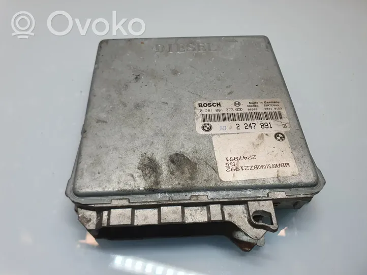 BMW 5 E39 Calculateur moteur ECU 0281001373