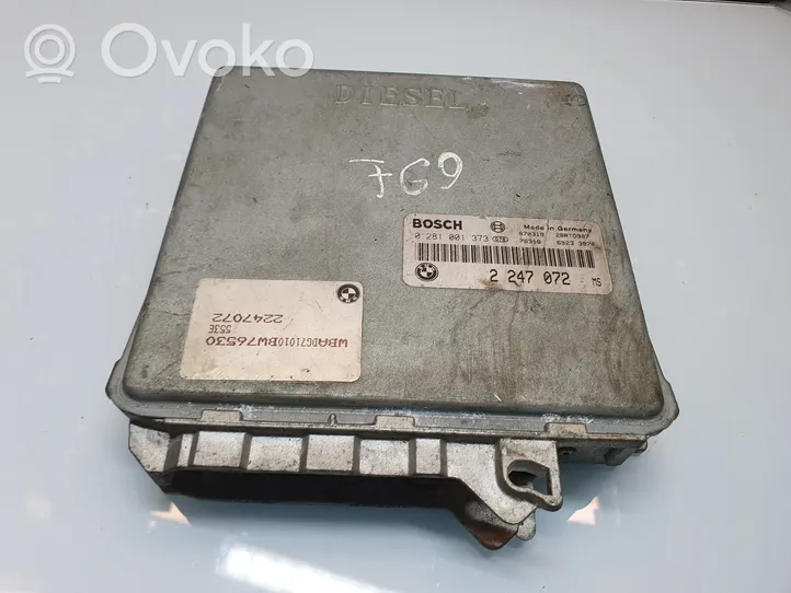 BMW 5 E39 Calculateur moteur ECU 0281001373