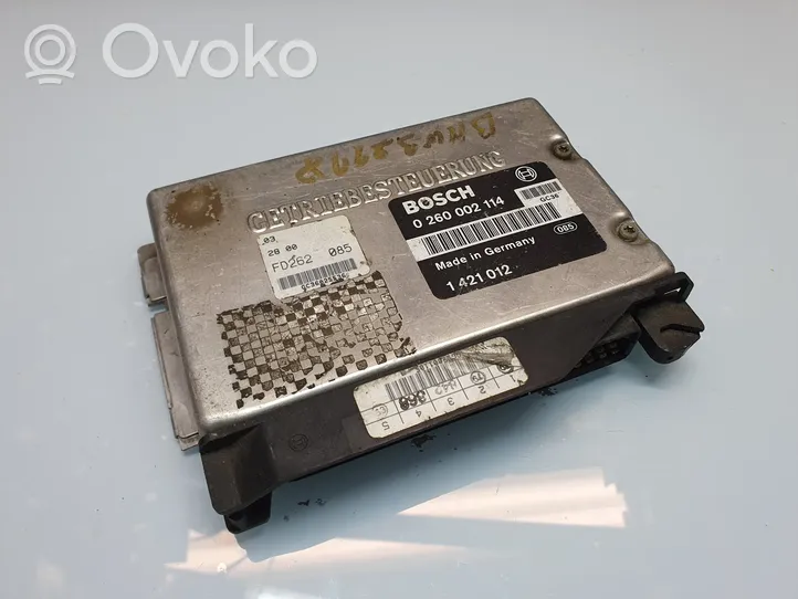 BMW 5 E34 Module de contrôle de boîte de vitesses ECU 0260002114