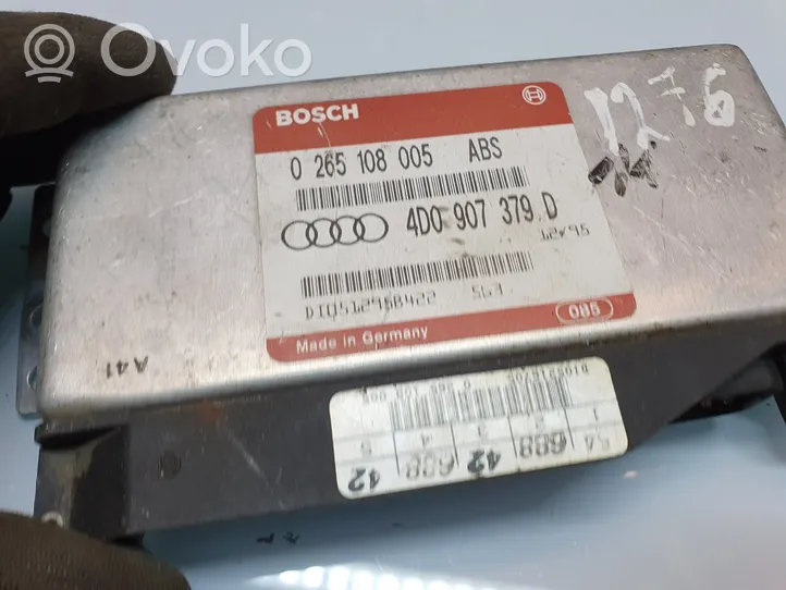 Audi A4 S4 B5 8D Sterownik / moduł ABS 4D0907379D