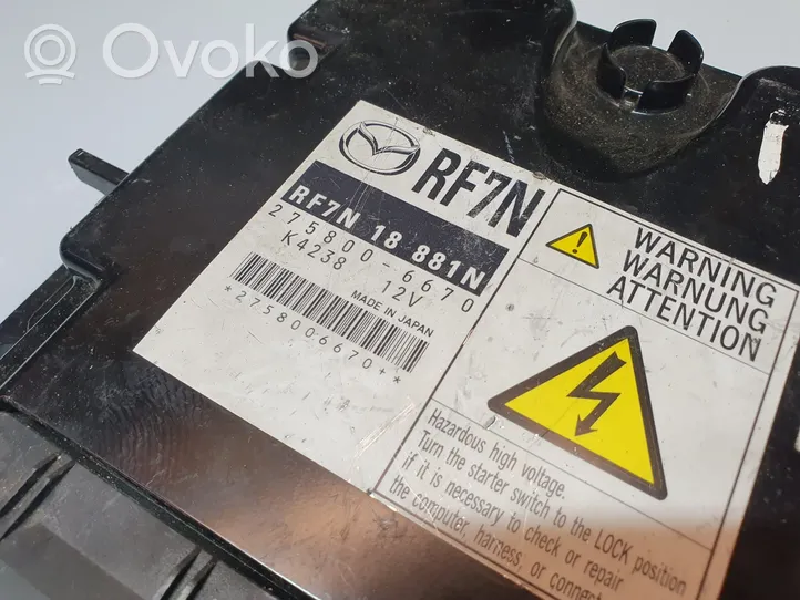 Mazda 5 Sterownik / Moduł ECU RF7N18881N