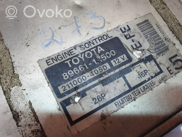 Toyota Corolla E100 Dzinēja vadības bloks 896611A500